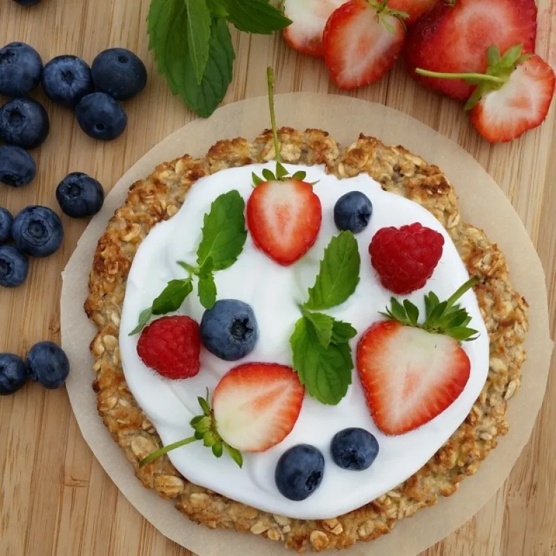 Breakfast or Dessert Pizza-Cookie: