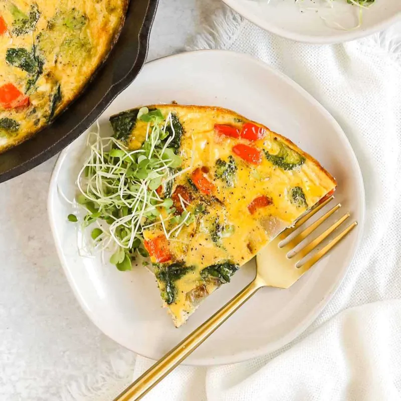 Dairy-free Vegetable Frittata