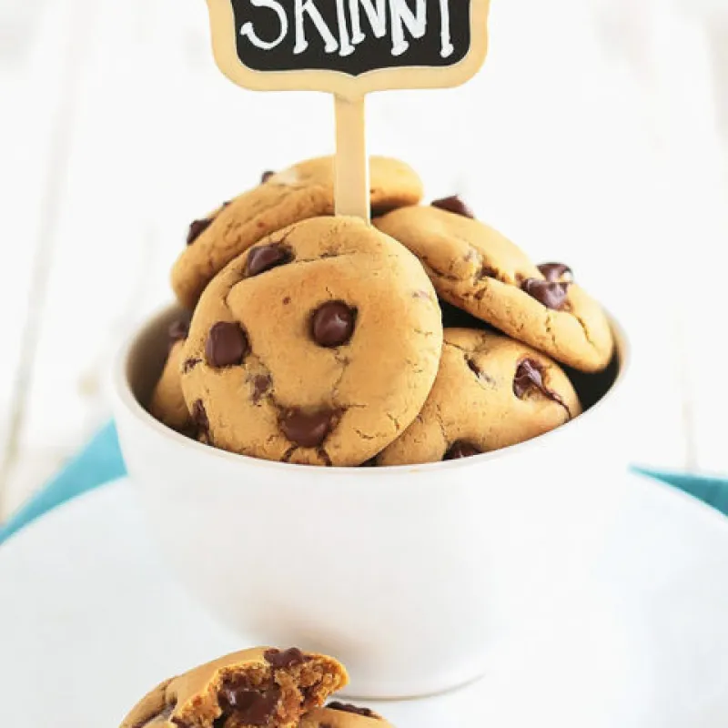 Skinny Chocolate Chip Cookies