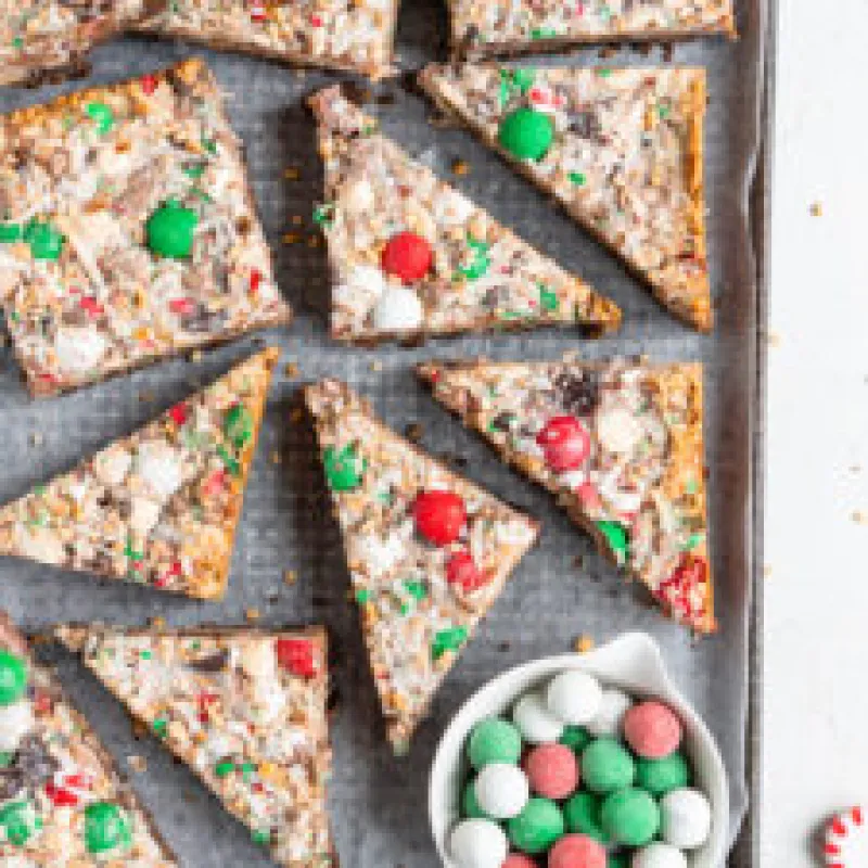 Milk Chocolate Christmas Mini Egg Magic Bars
