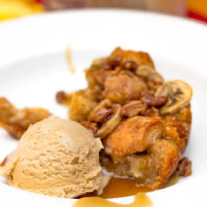 Bananas Foster Bread Pudding