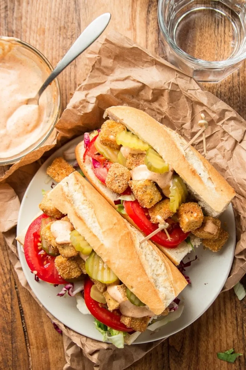 Vegan Po' Boy Sandwiches