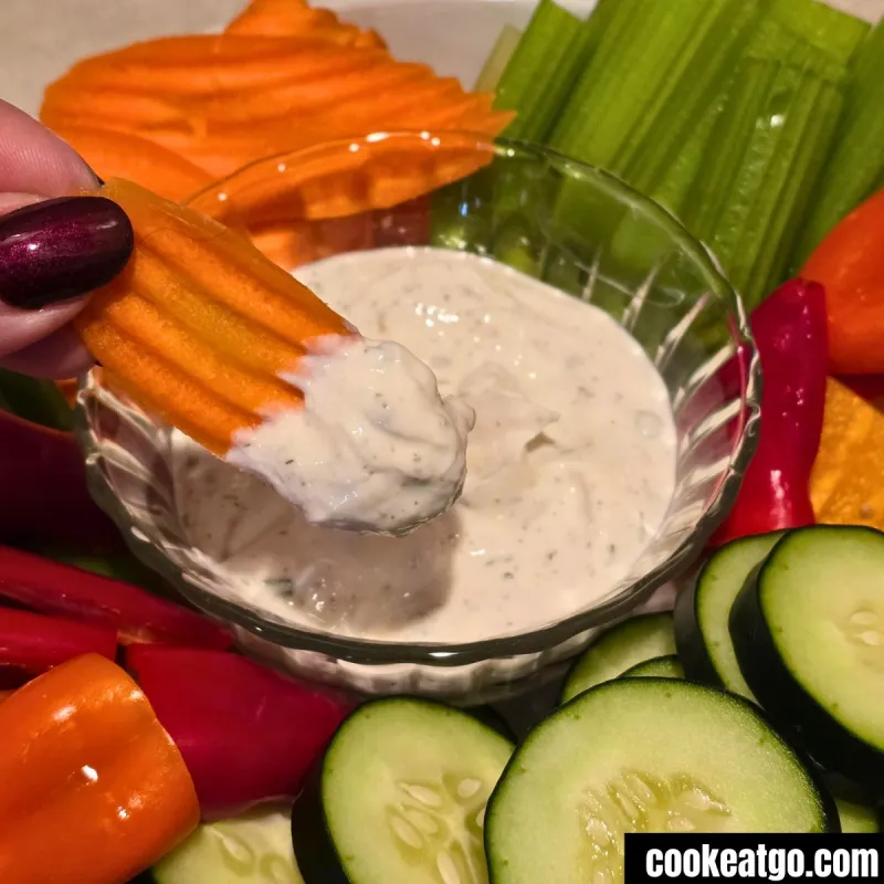 Nonfat Greek Yogurt Ranch Dip