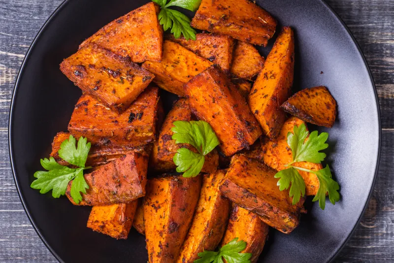 Spicy Sweet Potato Fries