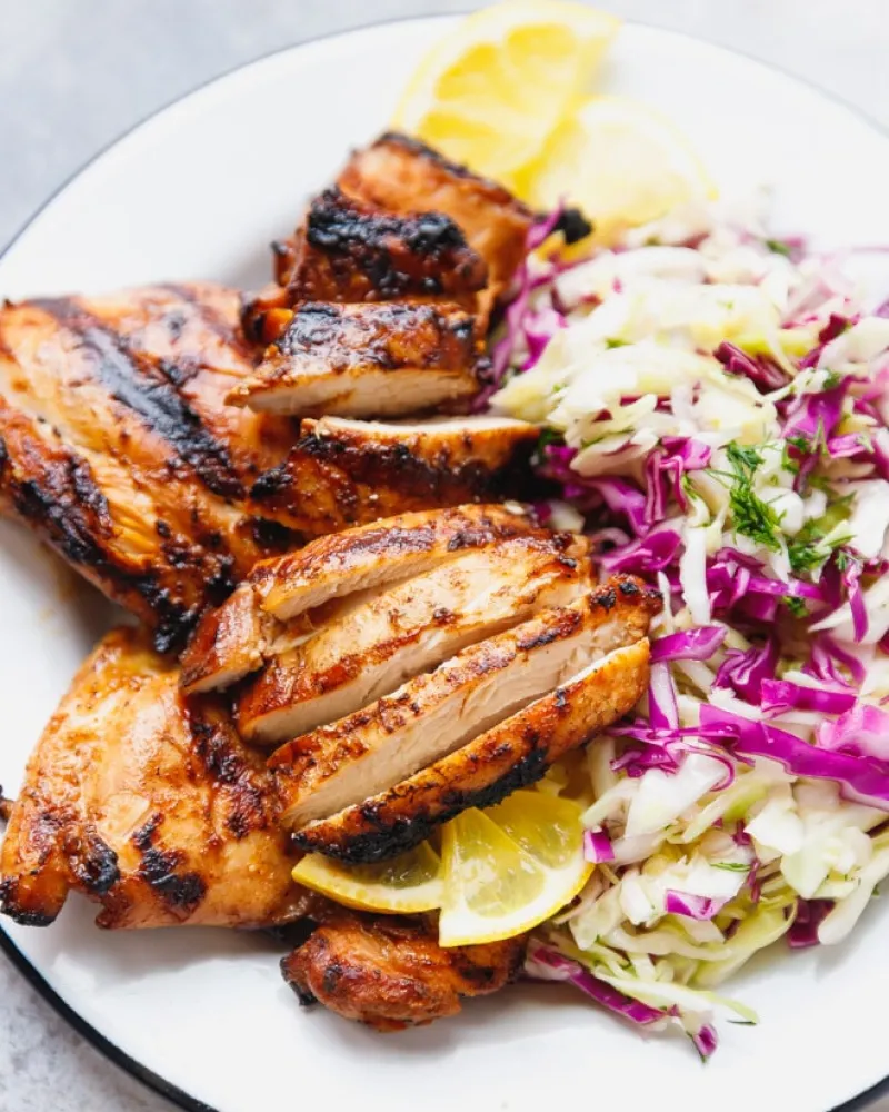 Easy Grilled Chicken Thighs