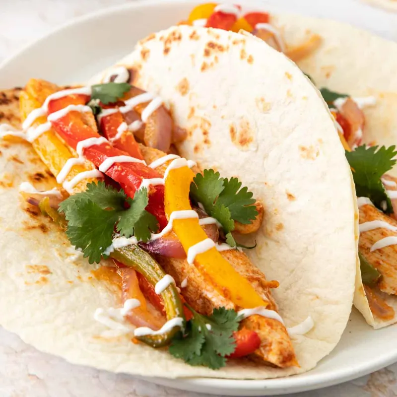 Baked Chicken Fajitas