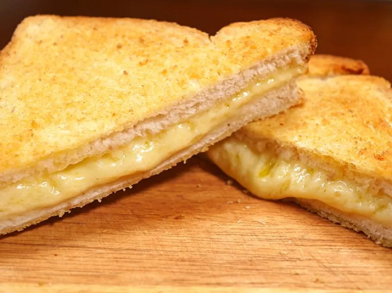 Air Fryer Grilled Cheese Recipe