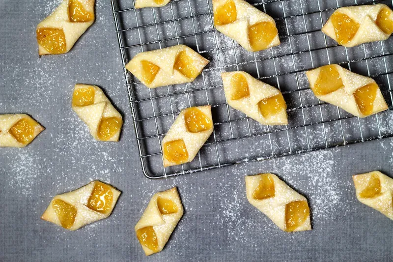 Polish Cream Cheese Cookies (aka Kolaczki or Kolacky)