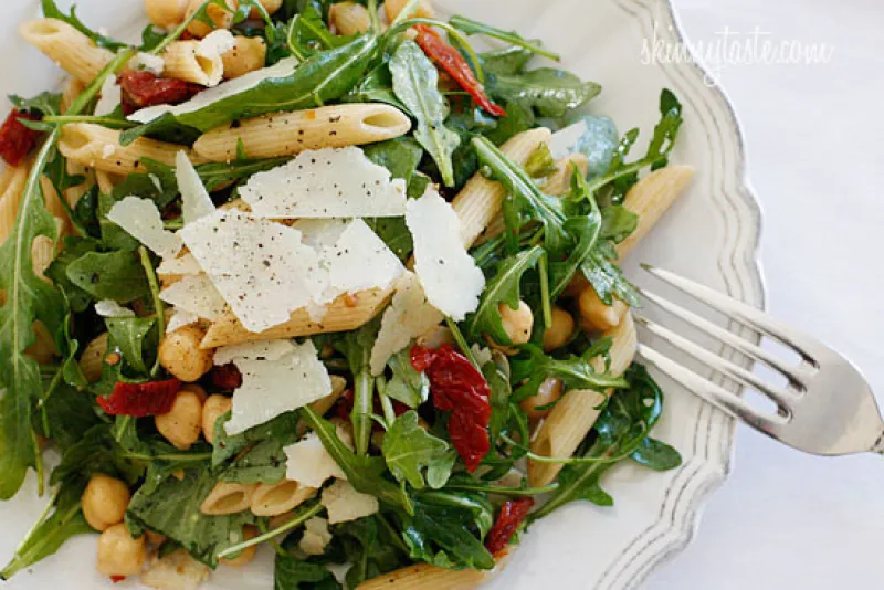 Penne Arugula Salad With Sun Dried Tomatoes