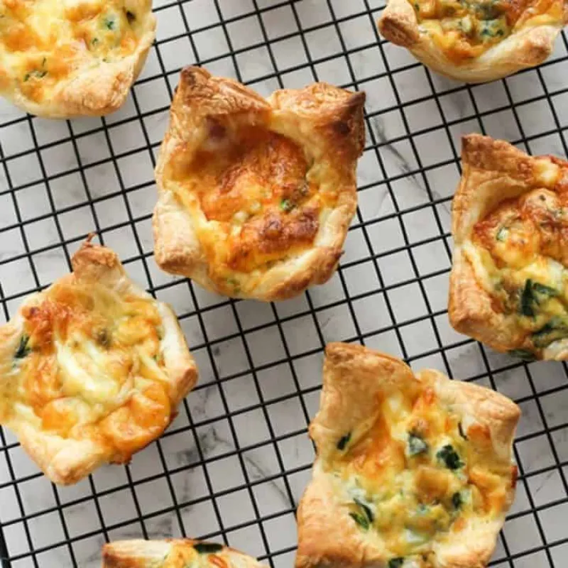 Mini Vegetarian Quiches
