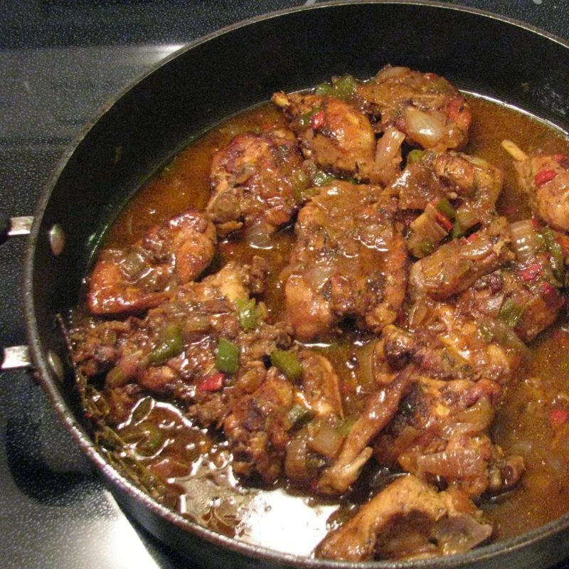 Brown Stew Chicken Recipe