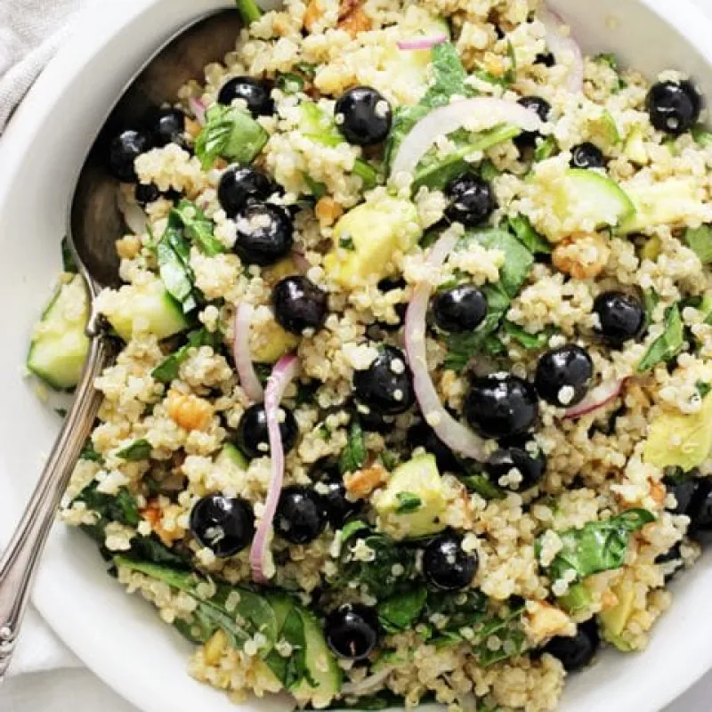 Blueberry Quinoa Salad