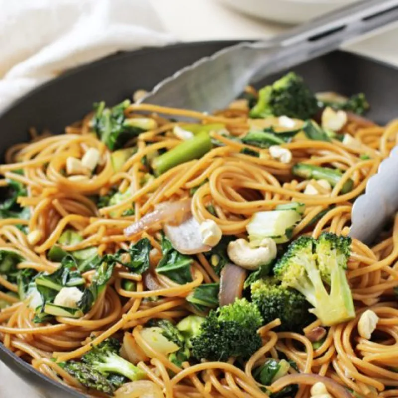 Spring Vegetable Lo Mein
