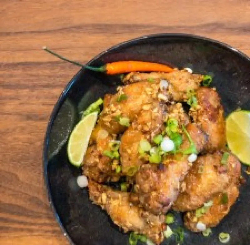 Air Fryer Vietnamese Chicken Wings (Canh Ga Chien Nuoc Mam)