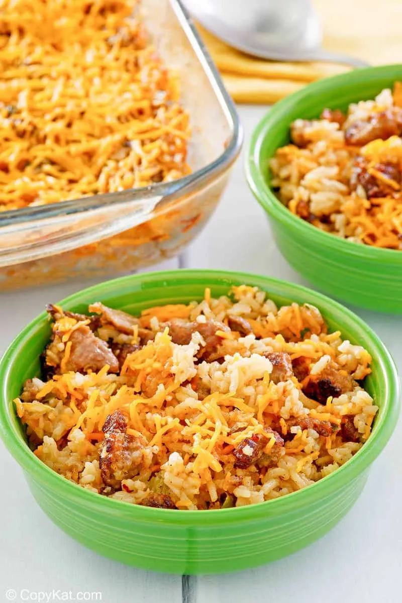 Sausage and Rice Casserole