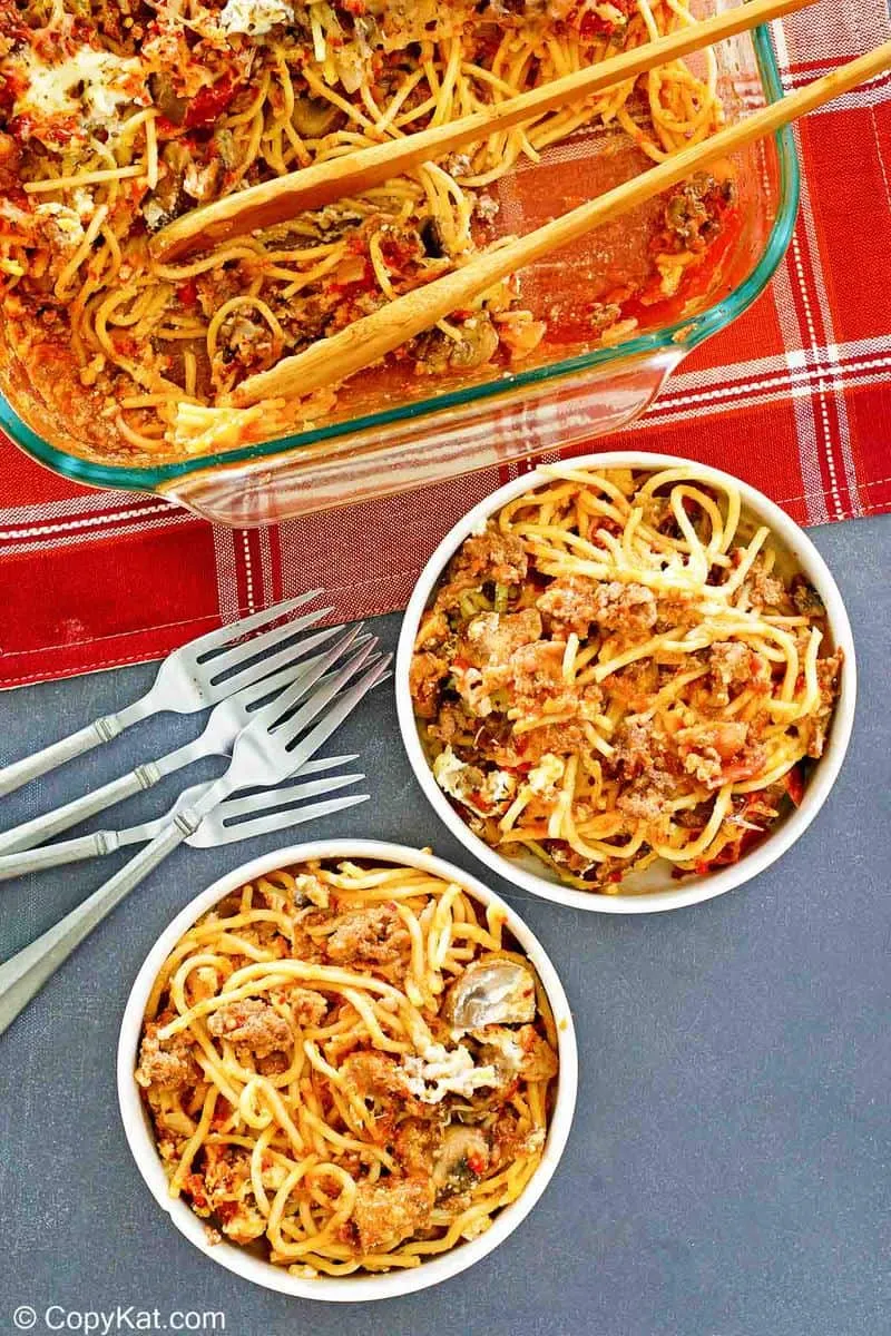 Spaghetti Casserole