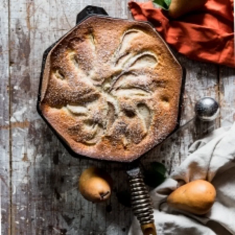 Pear Skillet Cake