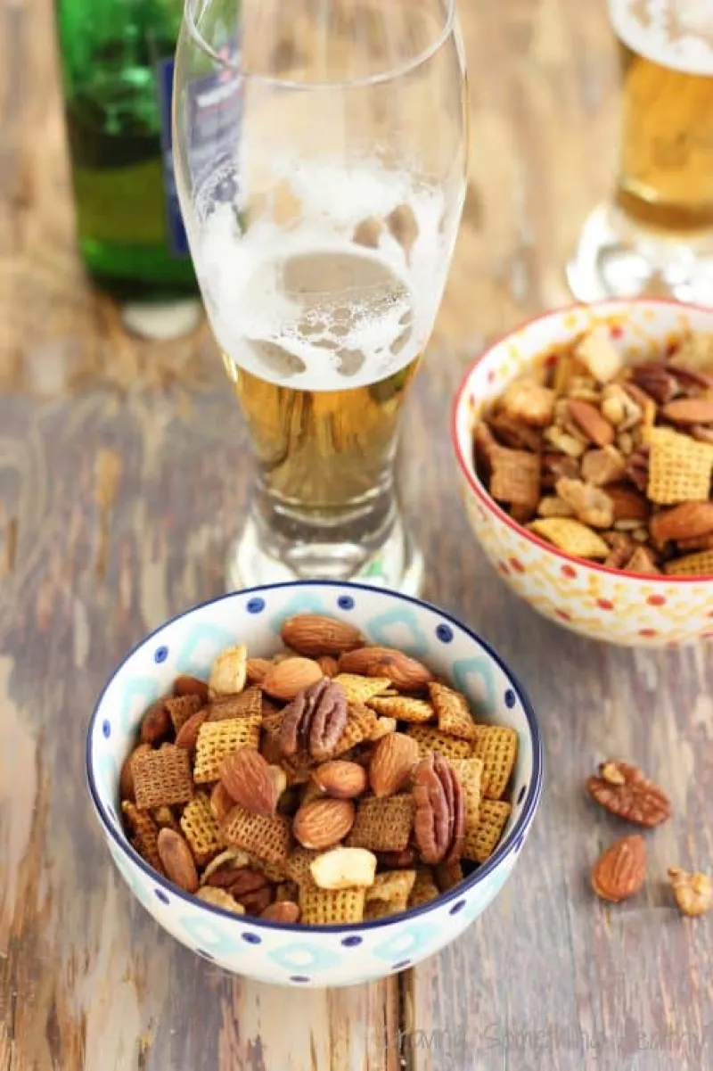 Nutty Tex Mex Chex Snack {Recipe ReDux}