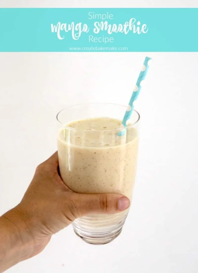 Simple Mango Smoothie