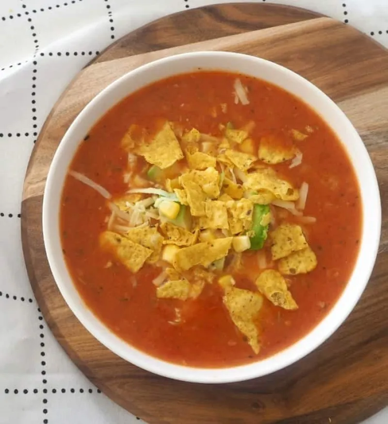 Easy Chicken Tortilla Soup