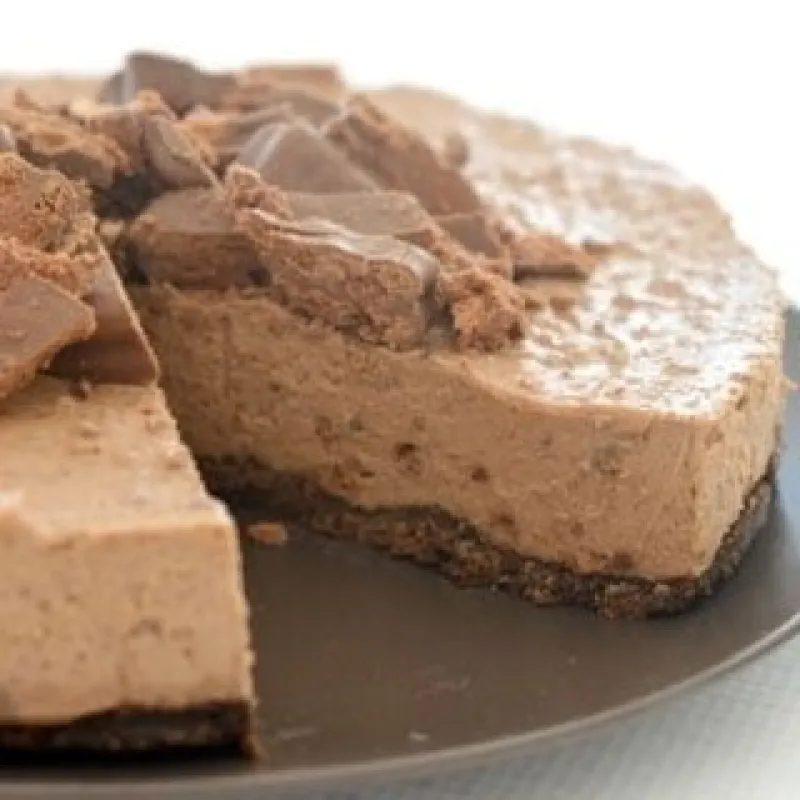 Tim Tam and Baileys Cheesecake