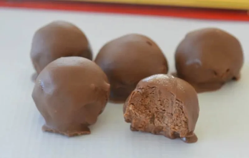 Toblerone Cheesecake Balls