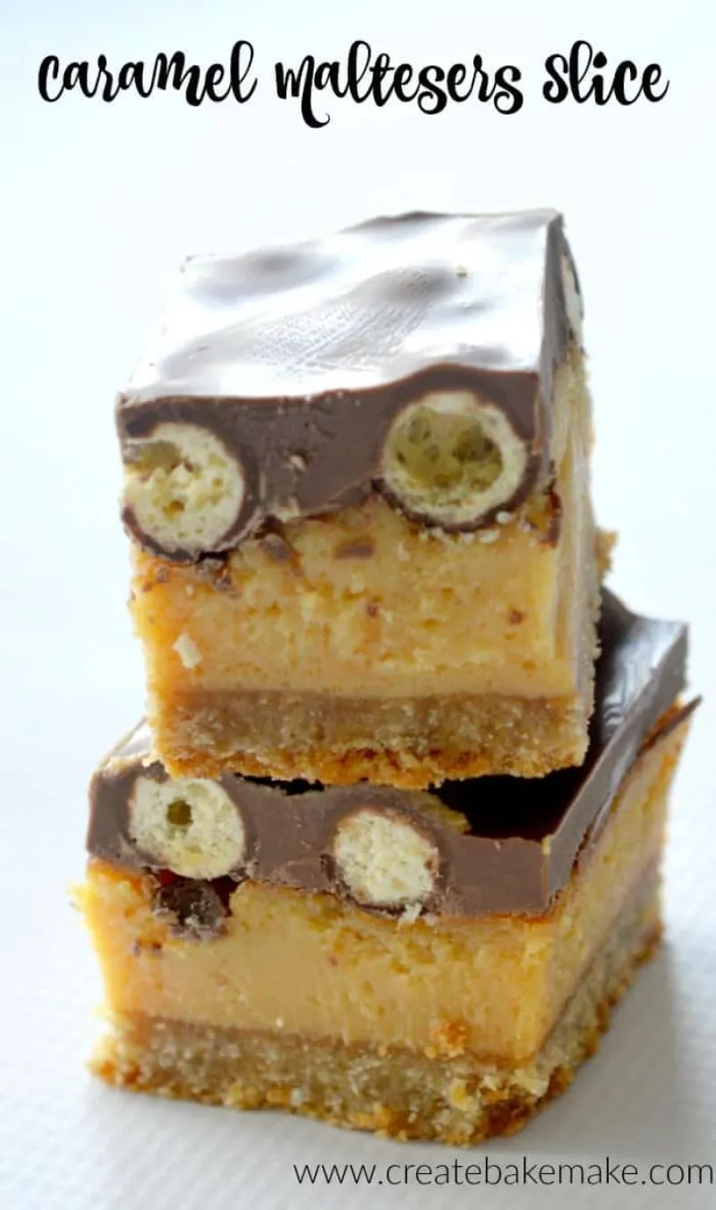 Caramel Maltesers Slice