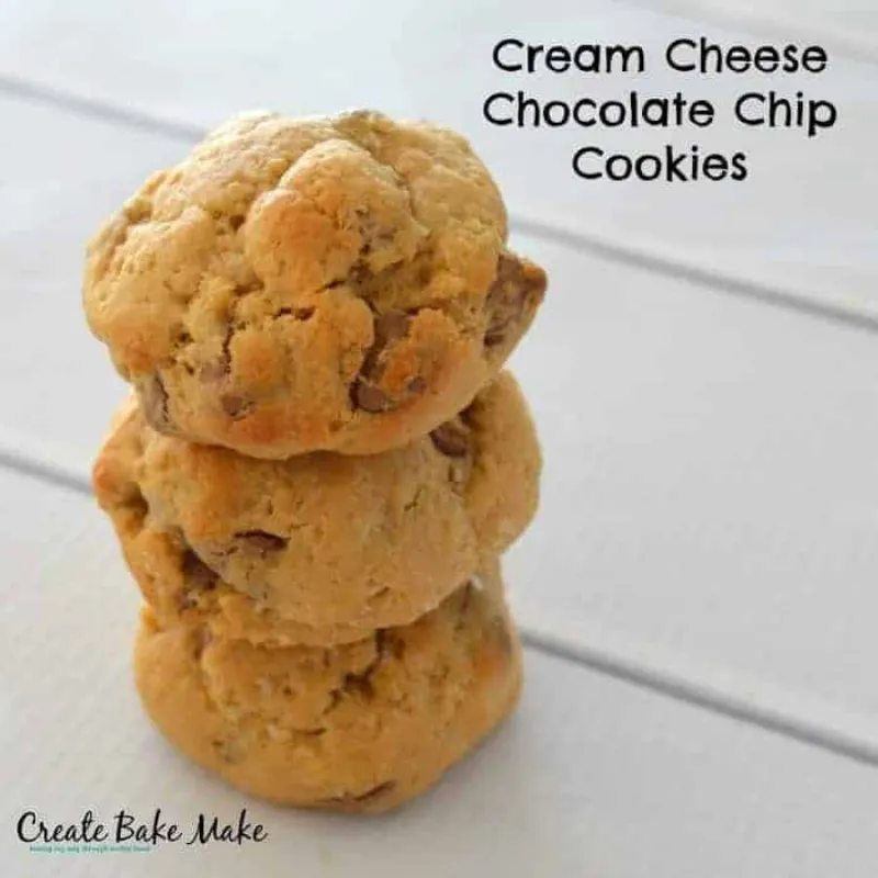 Cream Cheese Chocolate Chip Cookies