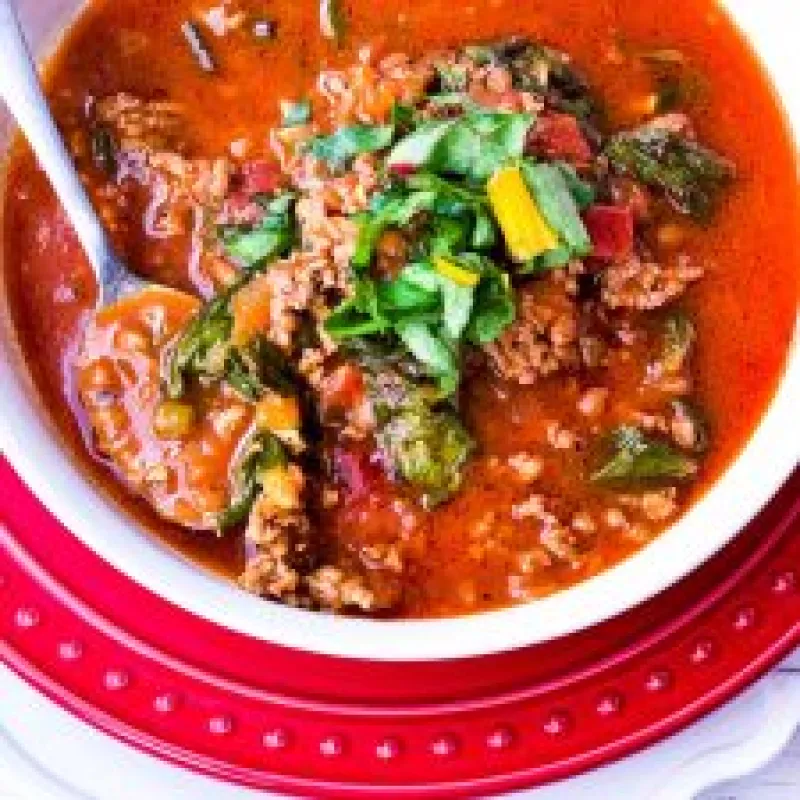 Lentil Soup with Sausage