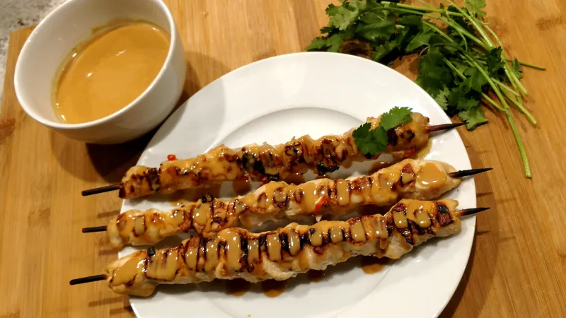 Thai Chicken Skewers
