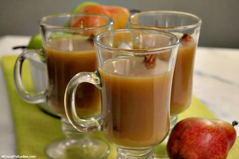 Crock-Pot Spiced Pear Cider Recipe