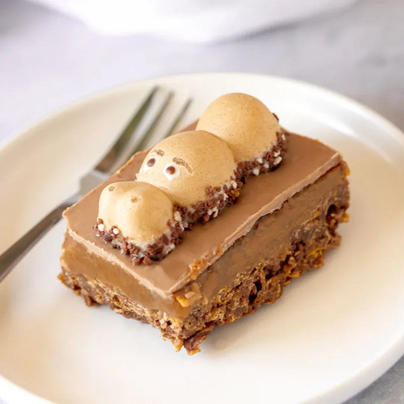 Kinder Chocolate Cornflake Slice
