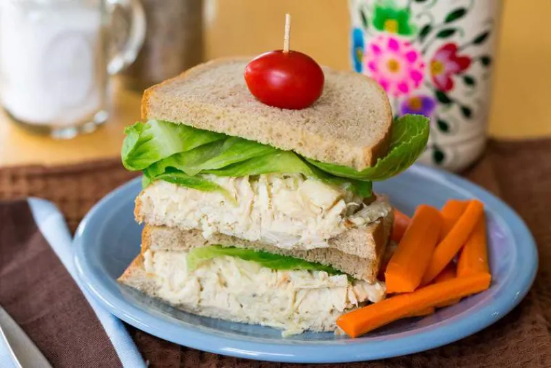 Honey Dijon Chicken Salad with Apples