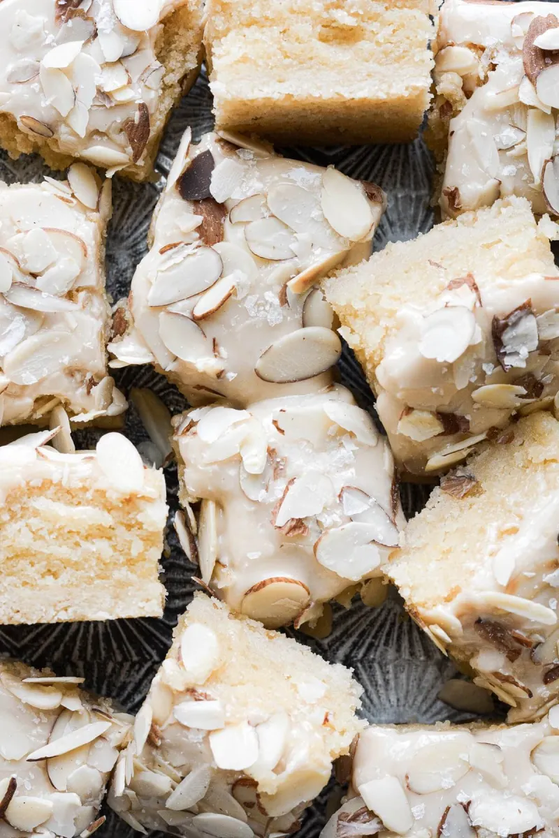 High Altitude Almond Amaretto Bars