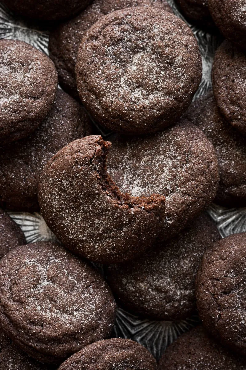 High Altitude Chocolate Snickerdoodles