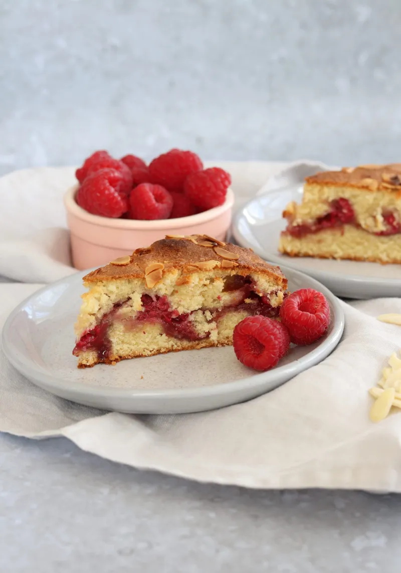 Raspberry Bakewell Cake