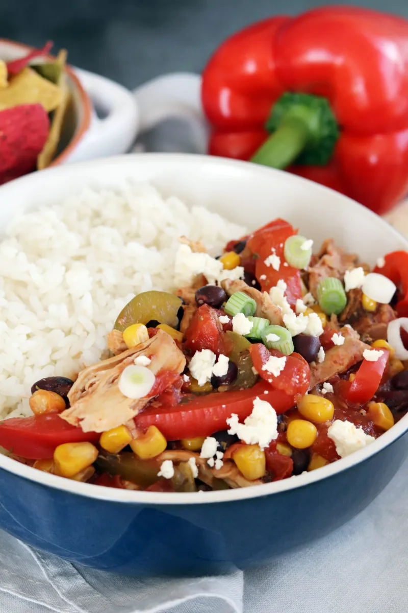 Slow Cooker Fiesta Chicken