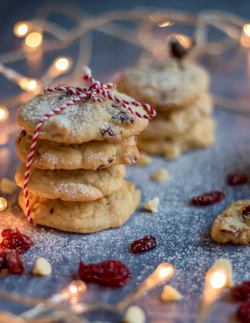 Cranberry & White Chocolate Cookies