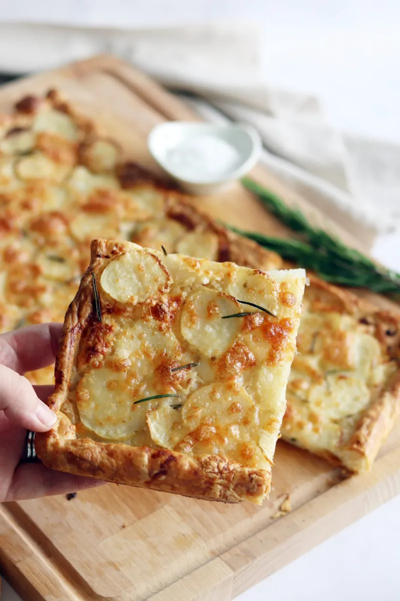 Puff Pastry Potato Tart