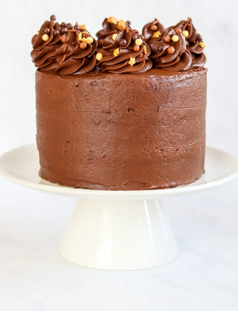 Small Chocolate Layer Cake