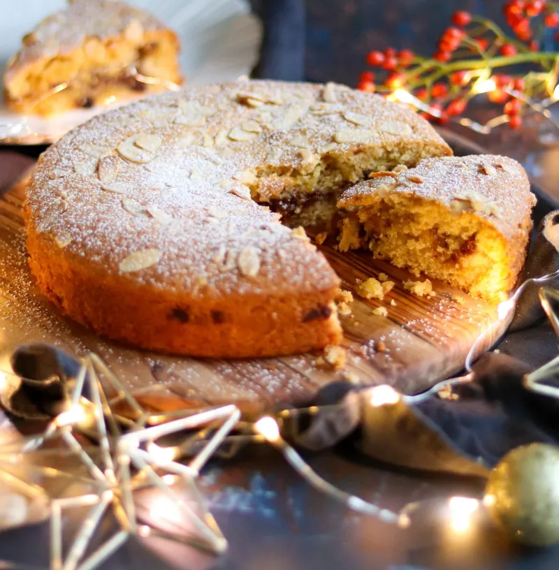 Mincemeat & Almond Cake