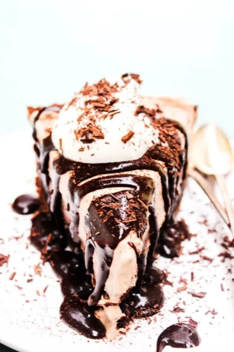 Mile High Fudge Brownie Pie