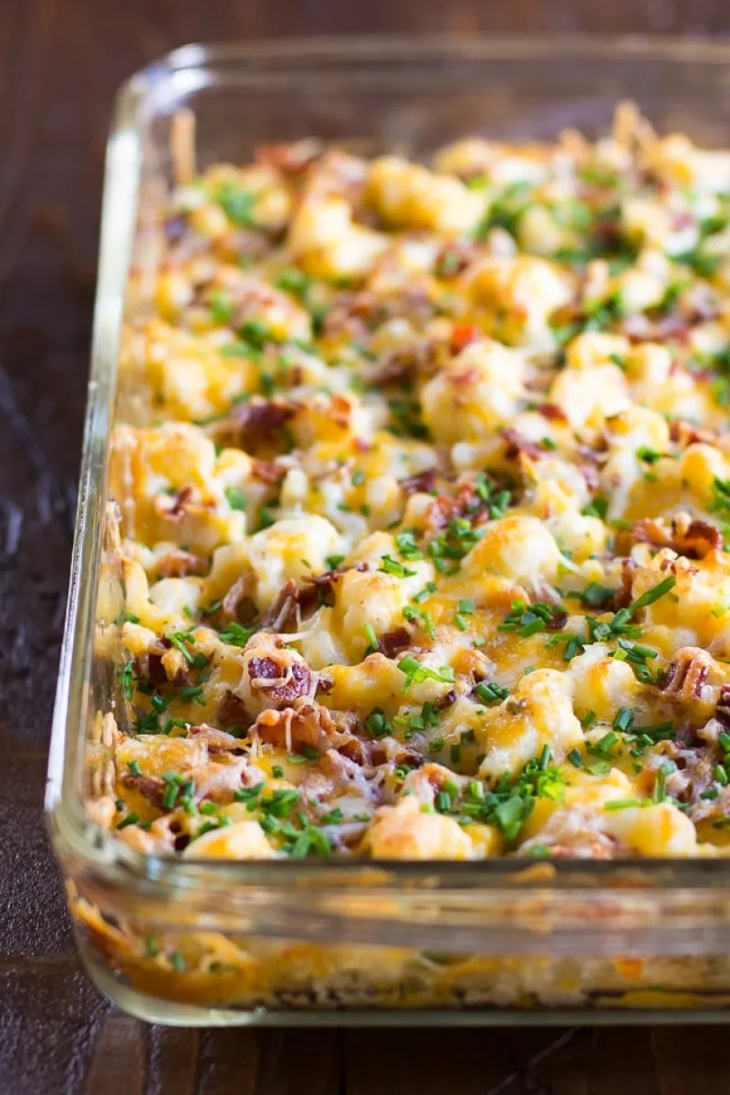 Loaded Cauliflower Casserole