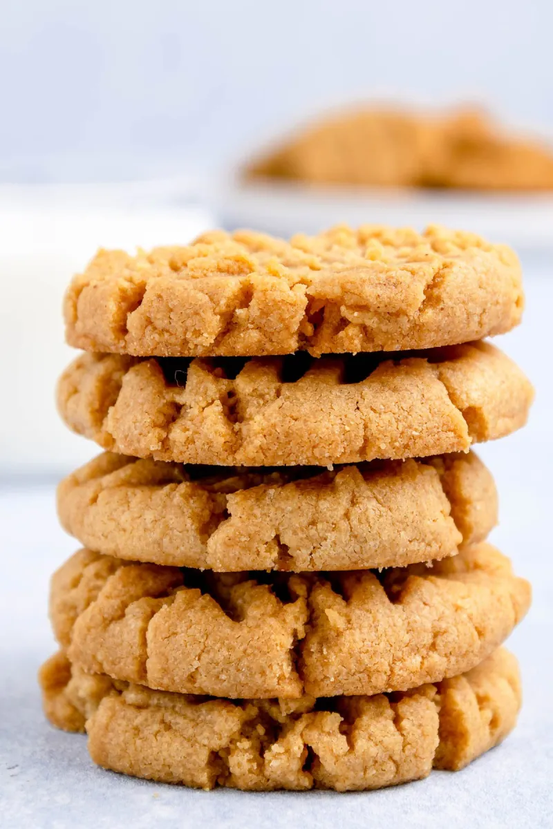 3 Ingredient Peanut Butter Cookies