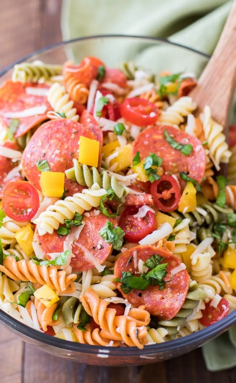 Pepperoni Pasta Salad Recipe