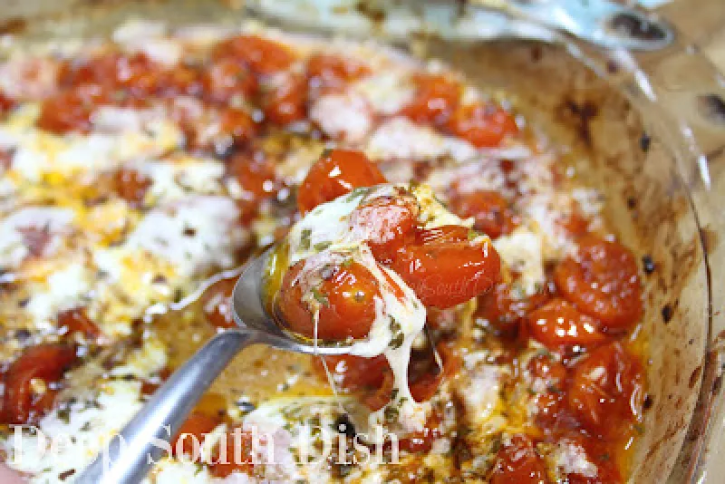 Roasted Tomato Mozzarella Dip