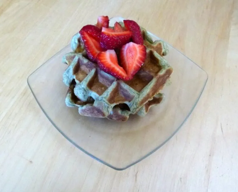 Matcha Waffles
