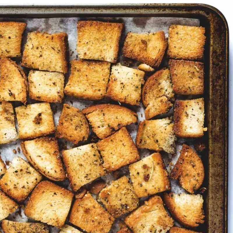 Homemade Croutons Recipe