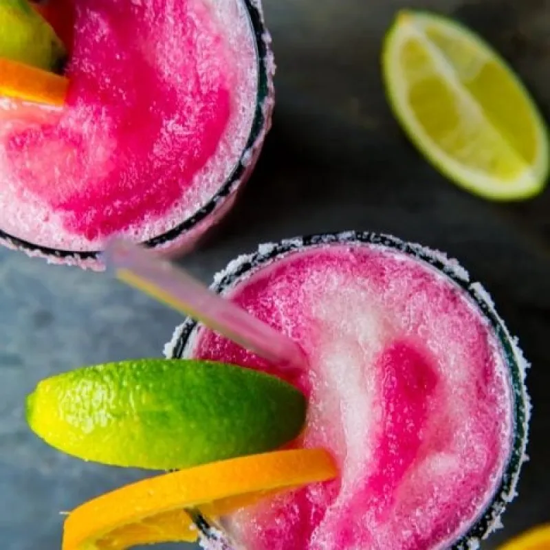 Sangria Swirled Frozen Margaritas