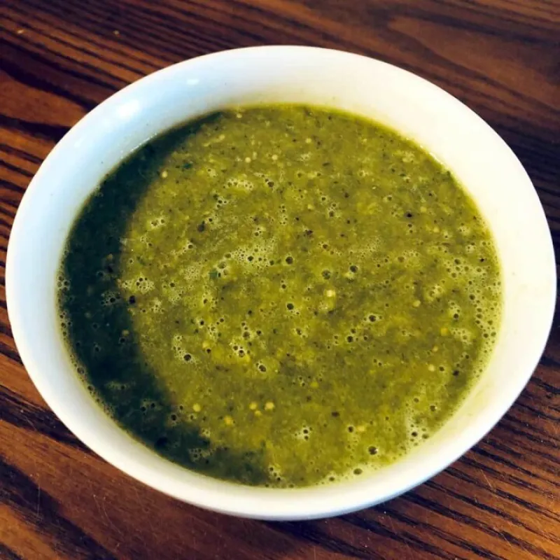 Salsa Verde with Avocado for Pulled Pork